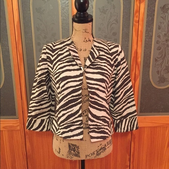 Adrienne Landau Jackets & Blazers - Adrienne Landau Canvas Day Jacket/Blazer